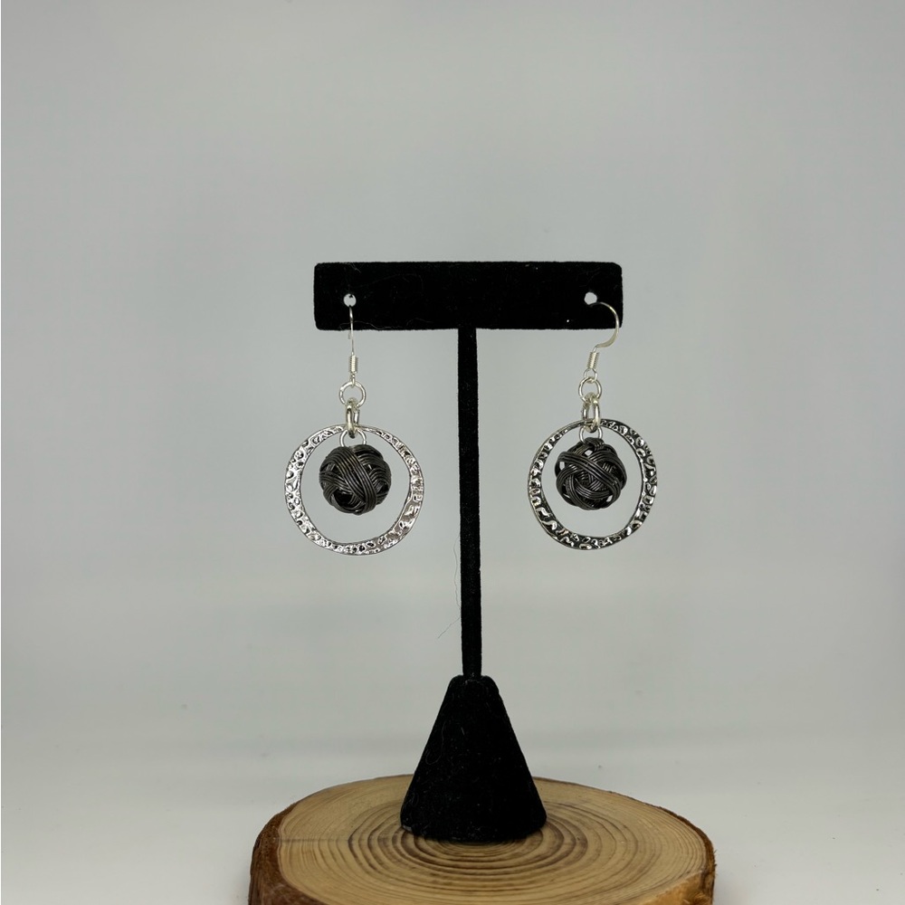 Multi Use Silver Earrings